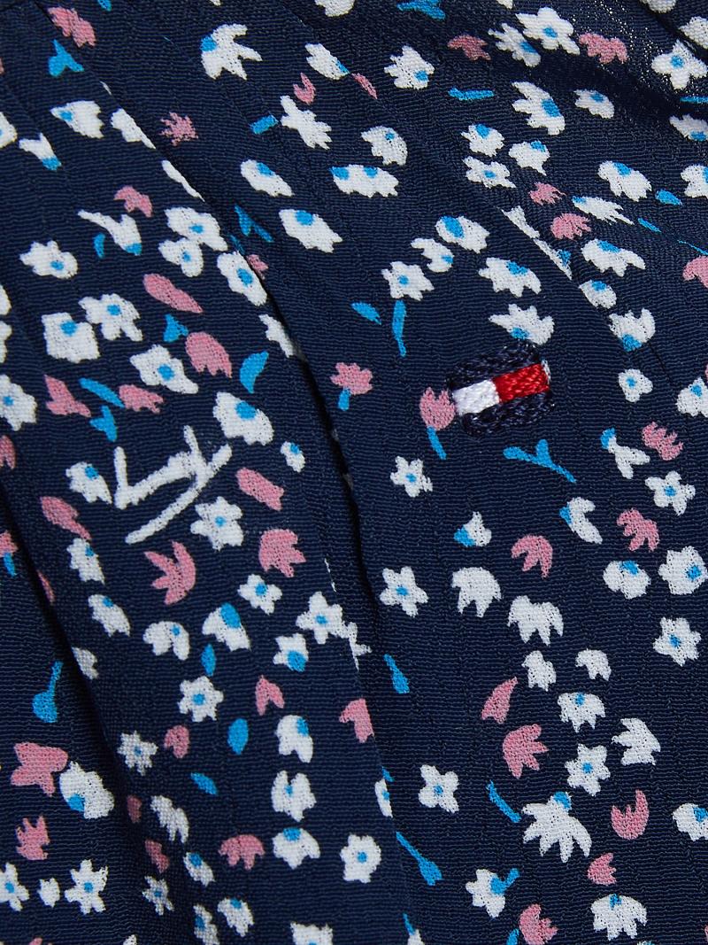 Lány Tommy Hilfiger Floral Felsők Kék | HU 1962XYU